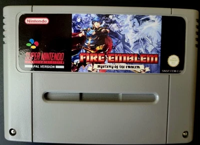 FIRE EMBLEM : MYSTERY OF THE EMBLEM  Englisch UK Pal SNES Super Nintendo... - Bild 1 von 3