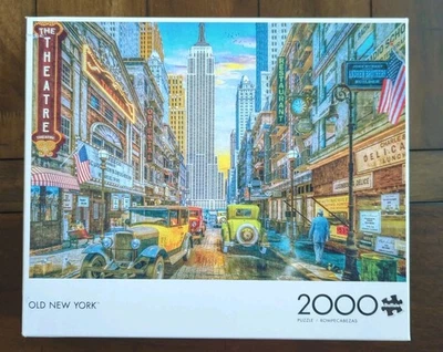 Old New York 2000 Pieces Buffalo Puzzles Games #92000 Dominic Davison NEW - Image 1 of 4