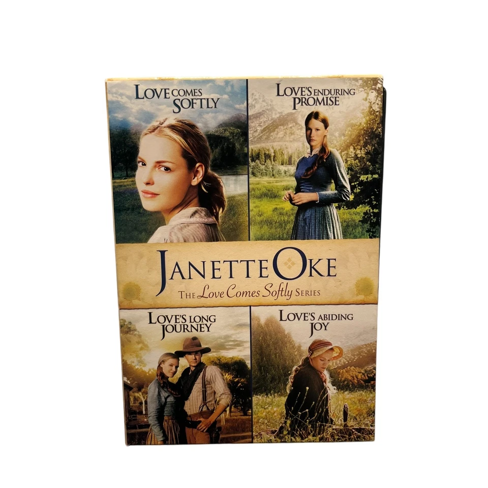 Janette Oke: The Love Comes Softly Series (DVD, 2007) 4 Movies Box Set Foto 1 de 4