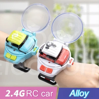 2.4G Alloy RC Remote Control Car Kids Mini Electric Toy Car Remote Control Watch - Bild 1 von 4