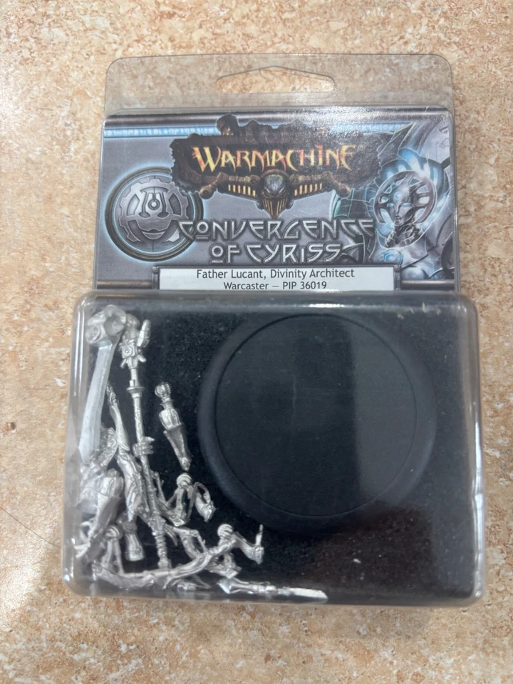 WARMACHINE CONVERGENCE of CYRISS Father Lucant Divinity Architect CoC New in Box - Image 1 of 1