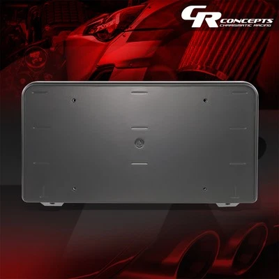 Kit de soporte de montaje de matrícula frontal negro para Audi TT TTS Quattro 2016-2022 Foto 1 de 4