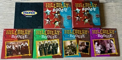 V/ARTISTS HILLBILLY BOOGIE 4-CD SET PROPER (2005) ENGLAND COUNTRY - Image 1 of 3