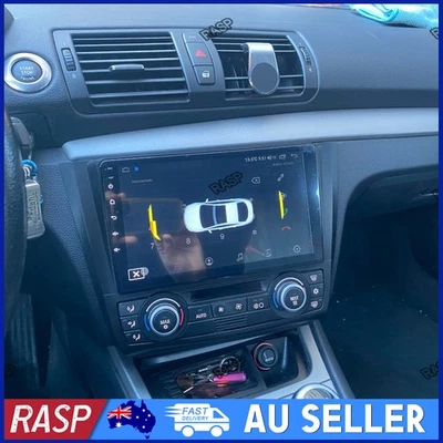 HEAD UNIT CARPLAY ANDROID15 FOR BMW 1 SERIES E88 E82 E81 E87 2004-11 SAT NAV 64G - image 1 of 4