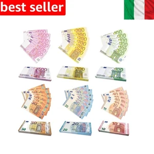 Giugio Soldi Finti,120 Pezzi Banconote di Soldi Giocattolo, Banconote in Euro... - Foto 1 di 8