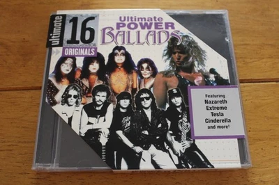 Ultimate Power Ballads CD 2007 Nazareth Extreme Tesla Cinderella Rock New - Imagem 1 de 2