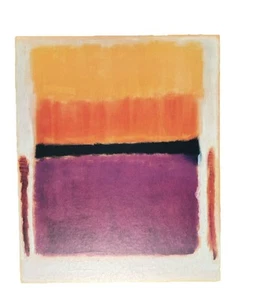 Vintage Mark Rothko Poster Print 1960/70 - Picture 1 of 4