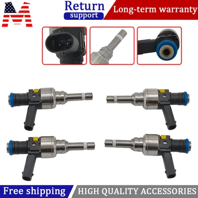 For Mercedes-Benz 2012-15 C180 C200 C250 E200 E250 SLK200 4PCS Fuel Injector Foto 1 de 4