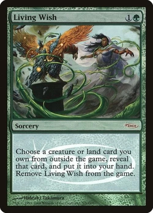 MTG English Living Wish NM Foil Promos: Judge - Image 1 of 1