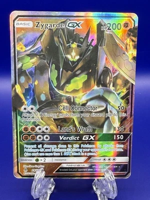 Pokemon Zygarde GX 73/131 SM Forbidden Light Holo Ultra Rare - Image 1 of 2