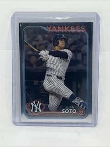 2024 topps chrome juan soto 150 YANKEES METS MLB - Picture 1 of 2