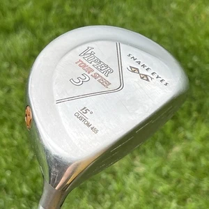 *Dent* Snake Eyes VIPER Tour Steel 3 Wood 15° Graphite Shaft Stiff Flex RH Club - Picture 1 of 13