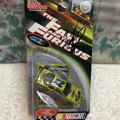 NASCAR DieCast 1:64 Racing Champions FAST & FURIOUS #23 Scott Wimmer Autograph - Image 1 of 4