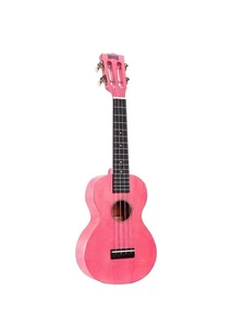 Mahalo Island Series Concert Ukulele Coral Pink - Picture 1 of 7