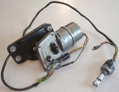 1963-1964 Ford Galaxie & Mercury двухскоростной стеклоочиститель мотор, переключатель приборной панели и проводка OEM - Изображение 1 из 4