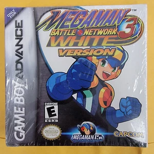 Mega Man Battle Network 3 GBA blanco nuevo y sellado de fábrica! Gameboy Advance - Imagen 1 de 6