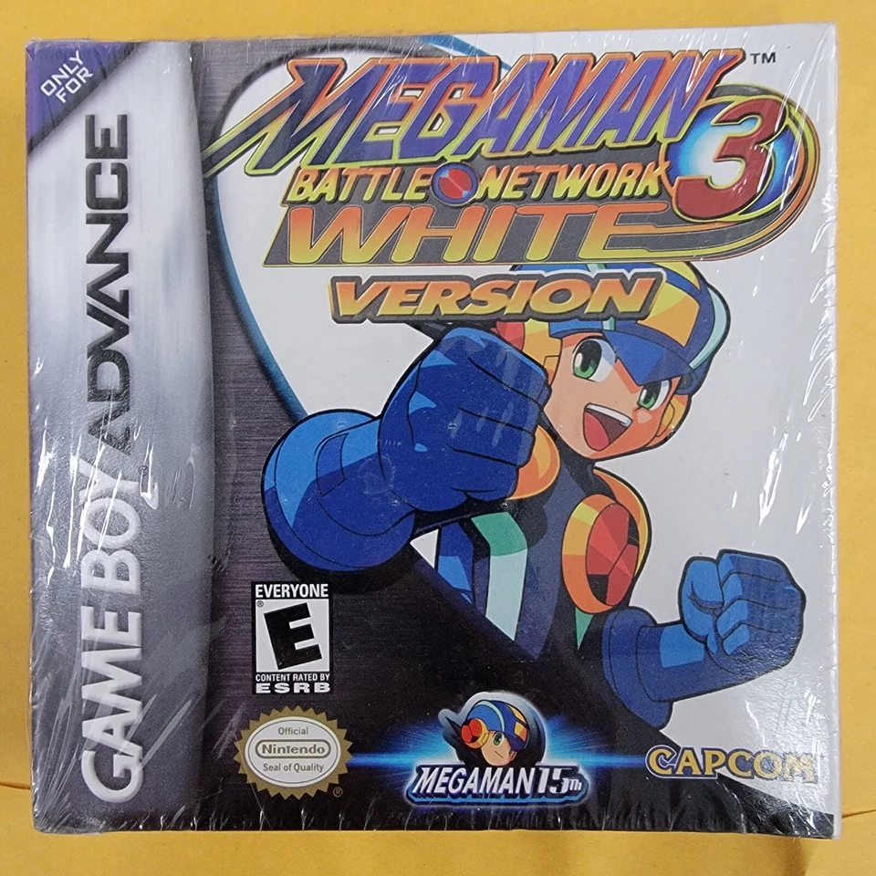 Mega Man Battle Network 3 White GBA Brand New & Factory Sealed! Gameboy Advance - Image 1 of 4