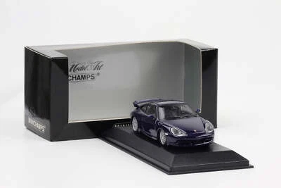 1:43 Minichamps Porsche 911 996 GT3 1999 indigoblau-metallic - Bild 1 von 4