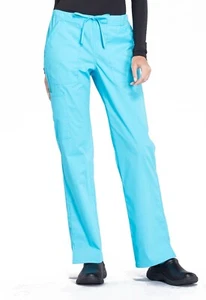 Cherokee Workwear Prof Mid Rise Modern Classic Fit Straight Leg Pant Style WW160 - Picture 1 of 7