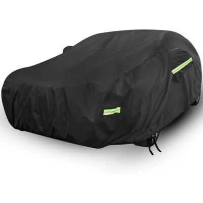 S Car Cover Waterproof All Weather for car, Full car Cover Rain Sun Protective - Image 1 of 4