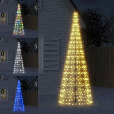 LED Weihnachtsbaum Tannenbaum Lichterbaum Christbaum Weihnachtsdeko Außen Garten - Bild 1 von 4