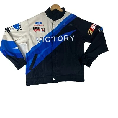 Nascar Mark Martin #6 Track Jacket Victory Rousch Racing Men’s Size M - Image 1 of 4