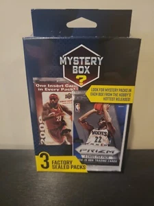 2022 Basketball MYSTERY Hanger Box 3 Packs MJ Holdings Optic Prizm? LeBron Luka? - Picture 1 of 6