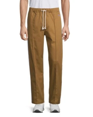 Pantalones rectos de mezcla de algodón con logotipo con cordón Champion talla S $115 nuevos con etiquetas Foto 1 de 4