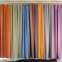 2 x WEBSCHATZ Dekogardine /'Malina Blickdicht sand//creme Seitenschal Stores