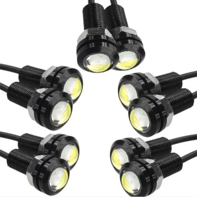 10X Eagle Eye 18mm led Fog Strobe light Parking Lights Daytime Running Light DRL - Image 1 of 4