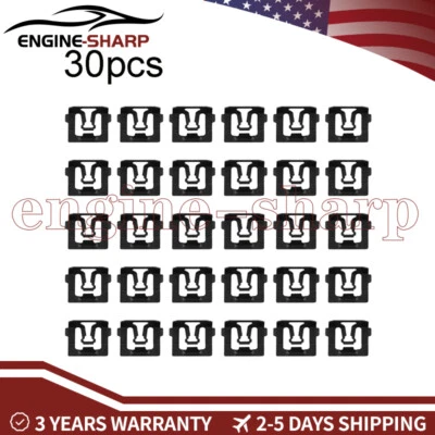 C5ZZ6543413-B se adapta a Ford F100 F150 F250 F350 clips de moldura de parabrisas - 30 piezas Foto 1 de 4