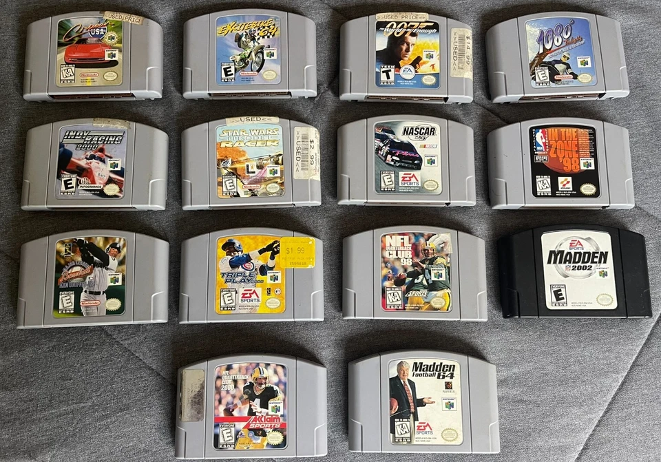 TÚ ELIGES N64 Juegos Nintendo 64 - ¡Probados! - ¡LOS MEJORES TÍTULOS A PRECIO PARA MOVER! Foto 1 de 1