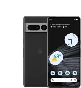 OEM UNLOCKED ⭐ Google Edition Google Pixel 7 Pro 128GB Obsidian Black Excellent