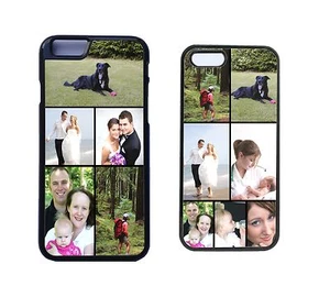 PERSONALISED Phone Case Cover Collage to fit iPhone 16 15 14 13 12 11 8 XR 7 6 - Picture 1 of 12