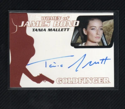 James Bond Archives 2014 Autograph Auto WA45 Tania Mallett as Tilly Masterson - Image 1 of 4