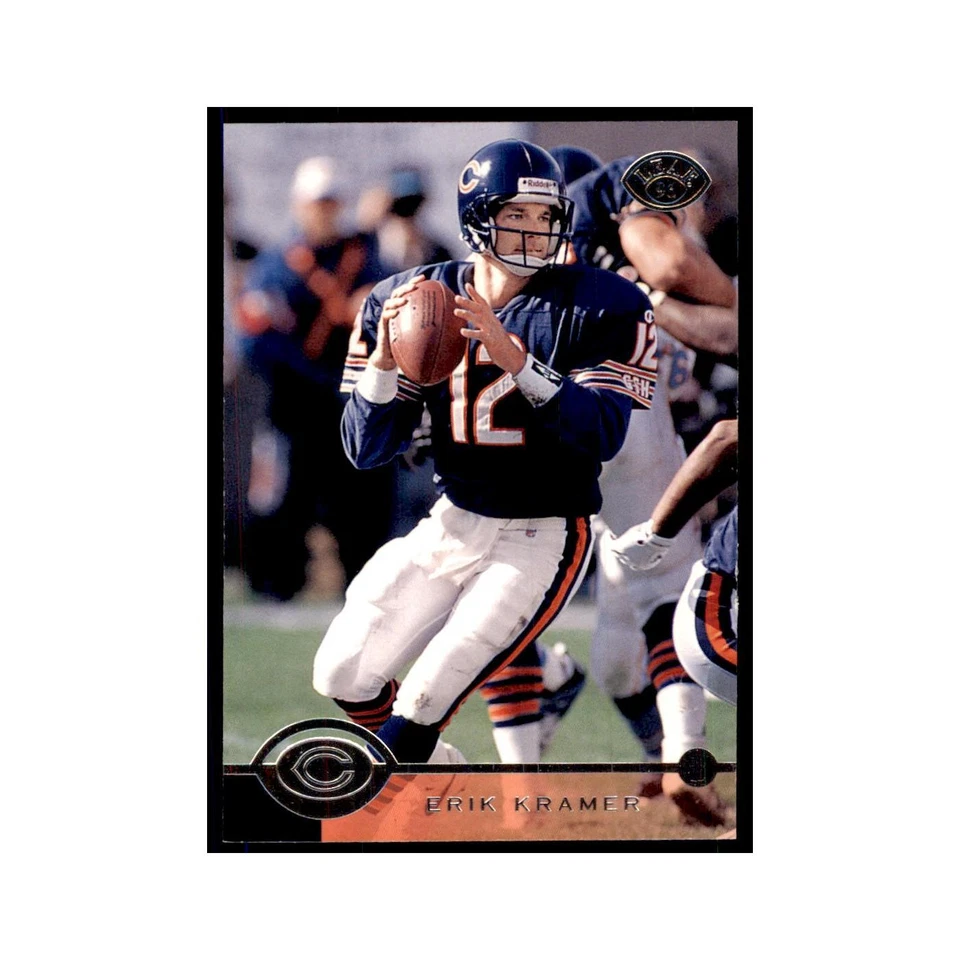1996 Leaf Erik Kramer Bears #156 - Image 1 of 3