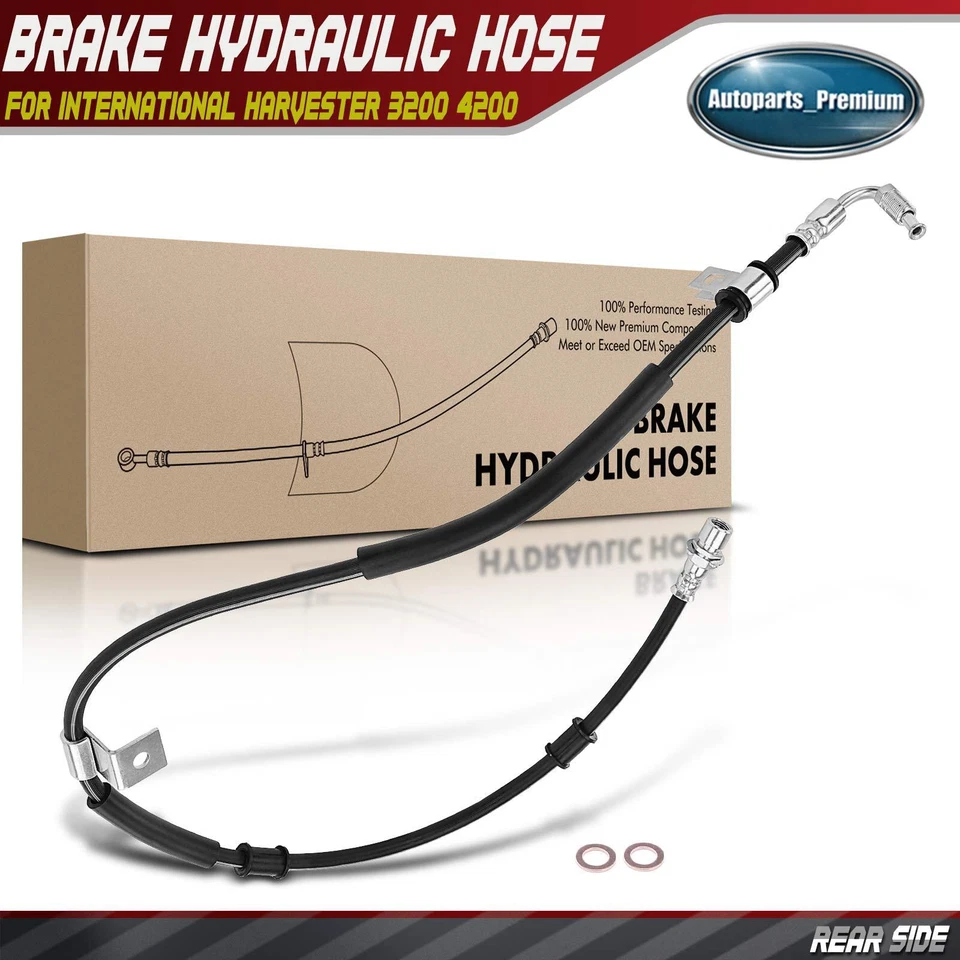 Manguera hidráulica de freno trasero para International Harvester 3200 4200 4300 4400 MXT Foto 1 de 4