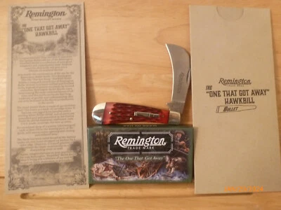 Remington 2023 R693 "The One That Got Away" Hawkbill Bullet Knife - NEW - Image 1 of 4