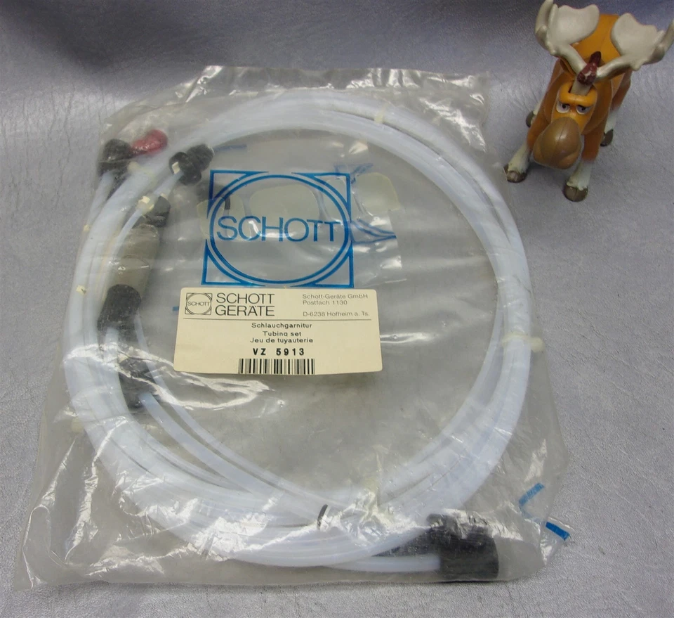Juego de mangueras de tubos Schott VZ-5913 PTFE limpiador viscosímetro automático 285413779 Foto 1 de 4