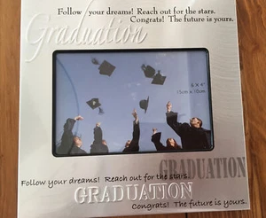 Graduation Picture Photo Frame congratulationsfollow your dreams university gift - Picture 1 of 4