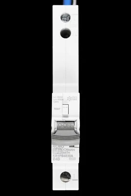 DORMAN SMITH DORMAN 40 AMP CURVE B 10kA 30mA RCBO TYPE A KR1PB4030A