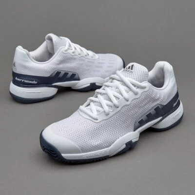 Adidas Barricade 2016 XJ BA7812 White Casual GrayShoes Sneakers Size 3 US - Image 1 of 4