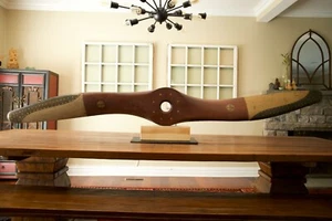 WW1 1915 Antique Wooden Hamilton Airplane Propeller Curtiss US Navy Flying Boat - Picture 1 of 11