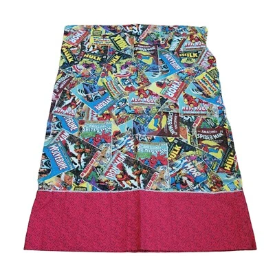 Marvel Comic Book Superhero Pillow Case Handmade Spiderman Ironman Thor Hulk - Image 1 of 3