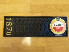 Amstel Bar Runner/Mat - BRAND NEW & UNUSED - Great for Home Bars