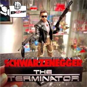 Terminator logo display s Schwarzenegger Beena Studio - Imagen 1 de 15