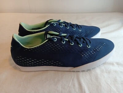 Zapatos de golf para mujer PUMA Monolite Cat EM sin clavos pavo real, azul talla 9,5. Nuevo. Foto 1 de 4