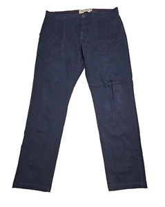 Pantalones de hierro y resina para hombre 35x32 azul marino ropa de trabajo - Imagen 1 de 22
