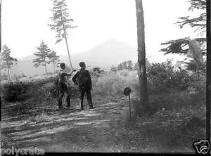 Porträt Wanderer Vosges Trekking Negativ Foto Gläser Platte An. 1930 - Picture 1 of 1
