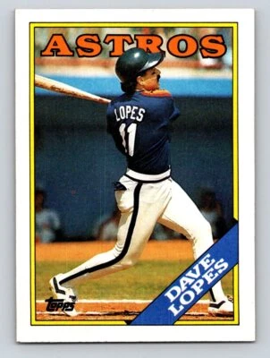 1988 Topps #226 Dave Lopes Houston Astros - Image 1 of 2